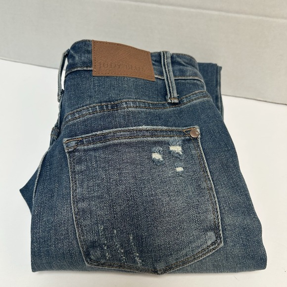 Judy Blue NWOT Slim Fit Tummy Control Hi-Rise Denim Jeans Size 1/25 Style #88776 - Picture 1 of 5